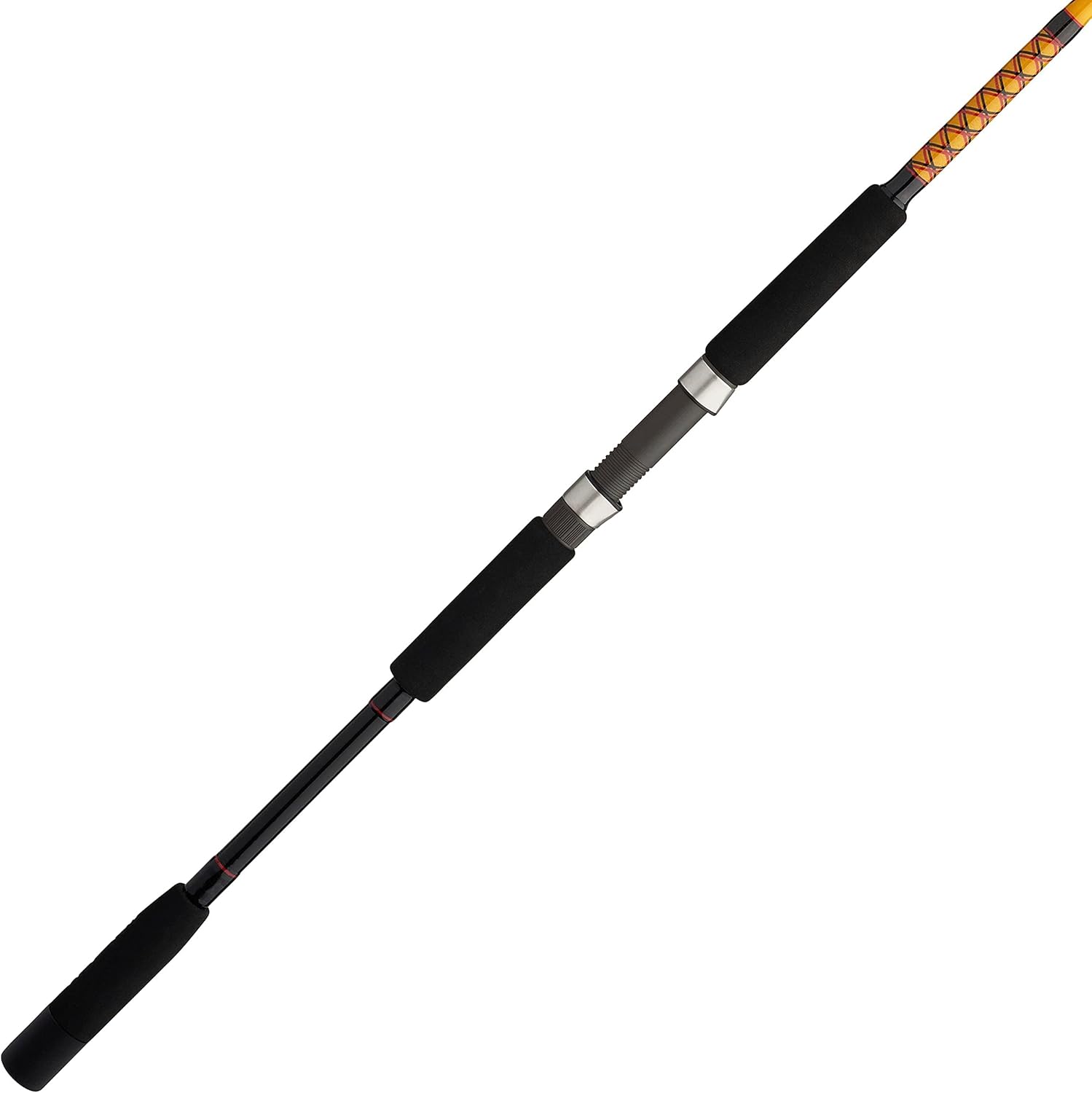 ugly stik bigwater spinning fishing rod 9' - medium heavy - 15-30lb - 2pc new model