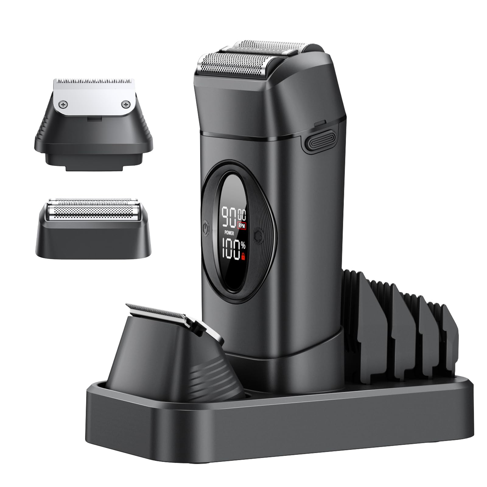 VTT 2-in-1 Electric Foil Shaver and Beard Trimmer