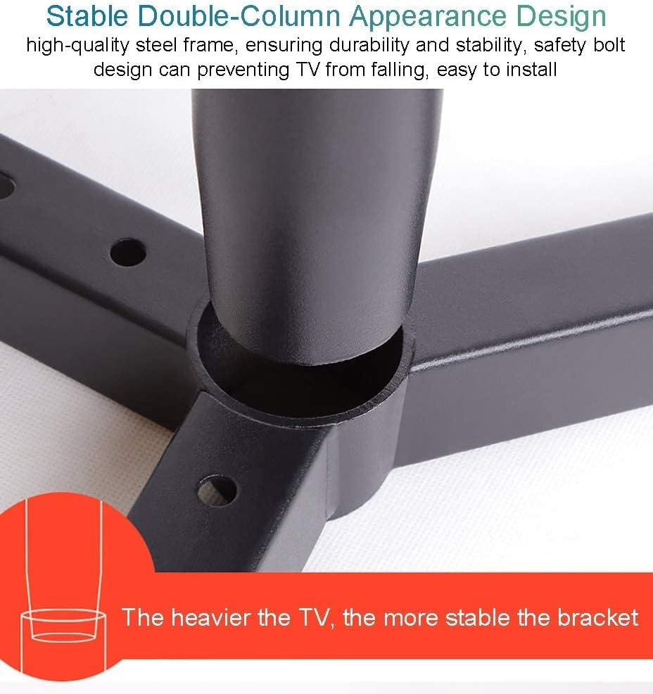 Soporte móvil para TV con ruedas y altura ajustable miniatura 6