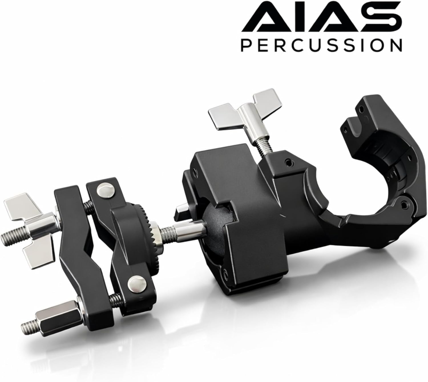 AIAS Rotating Drum Rack Clamp Adjustable Ball Joint for 1.5 Inch Tubing Auxiliary Mount
