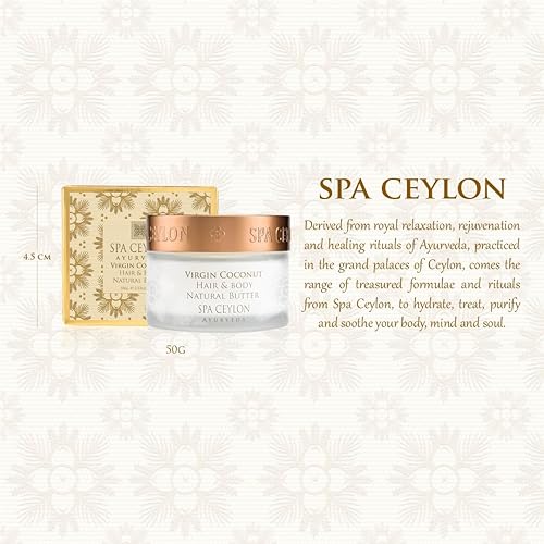 SPA CEYLON COCO VIRGIN - Mantequilla natural para el cabello y el cuerpo