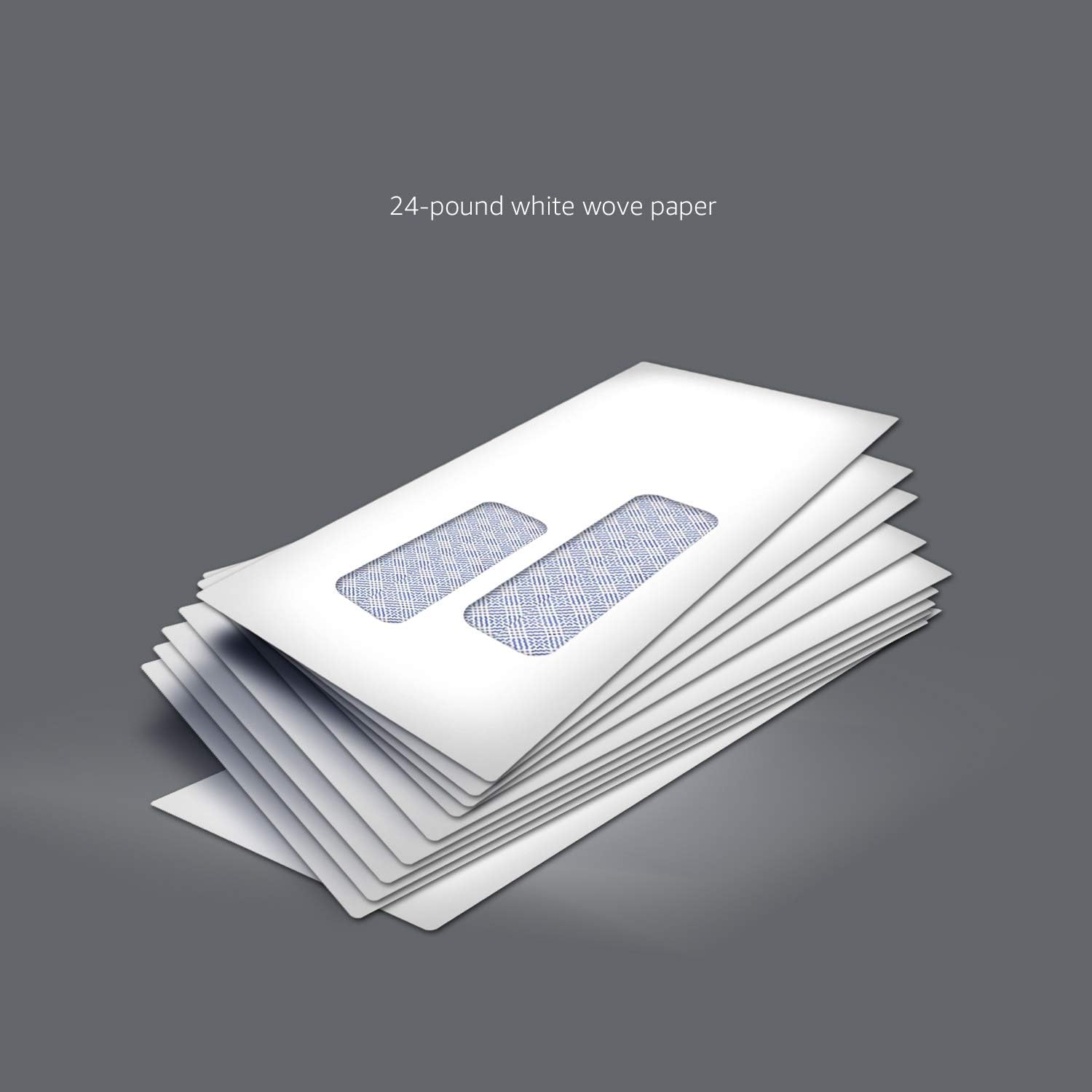 Amazon Basics #9 and #10 Security Tinted Envelopes with Peel & Seal (500-Pack)