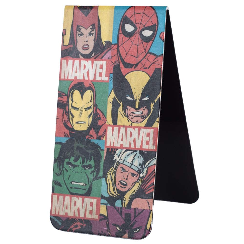 Pyramid Marvel Comics Retro Grid Magnetic Bookmark