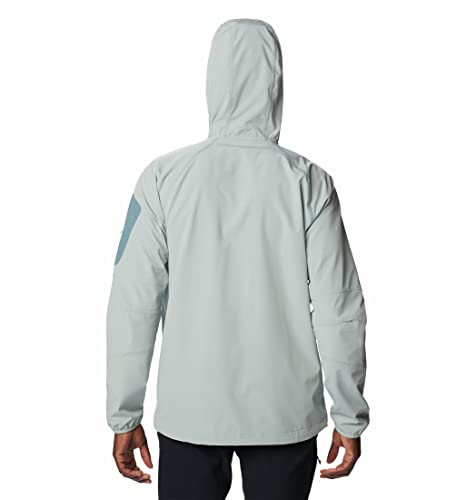Image of Columbia Men Omni-Shield Tall Heights Hooded Softshell Hiking and Trekking Jacket