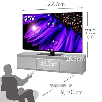 Amazon.co.jp: シャープ 55V型 有機EL テレビ AQUOS OLED 4T
