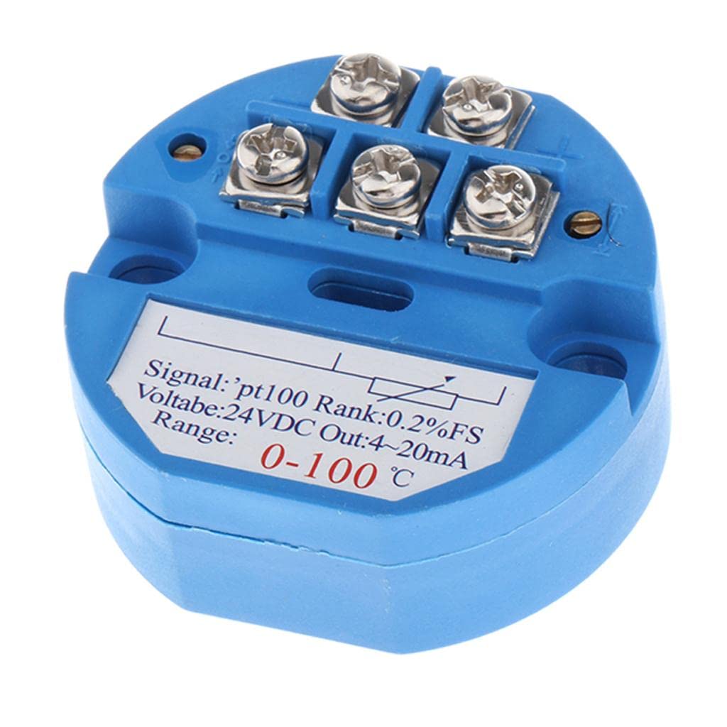 Temperature Sensor Transmitter Module 24VDC 4-20MA PT100 SBW 0-100 Degree|PLC Temperature Modules|Business & Industrial-image-42