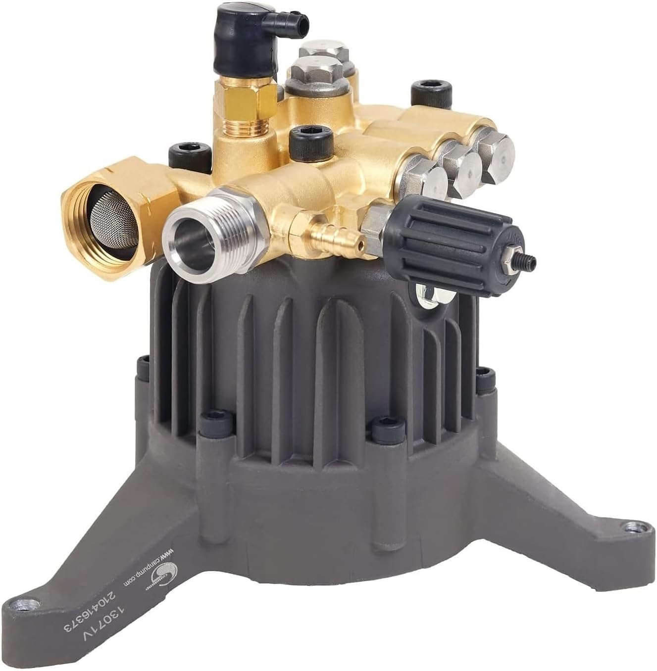 Canpump CV 2625 G: 2600 psi @ 2.5 US gpm Pressure Washer Replacement Pump, 7/8-inch Vertical Gas Shaft
