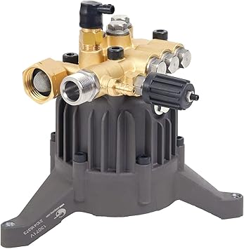 مضخة Canpump CV 2625 G 2600 رطل/بوصة مربعة بمعدل 2.5 جالون/دقيقة في الدقيقة مضخة بديلة لغسالة الضغط، عمود غاز رأسي مقاس 7/8 بوصة