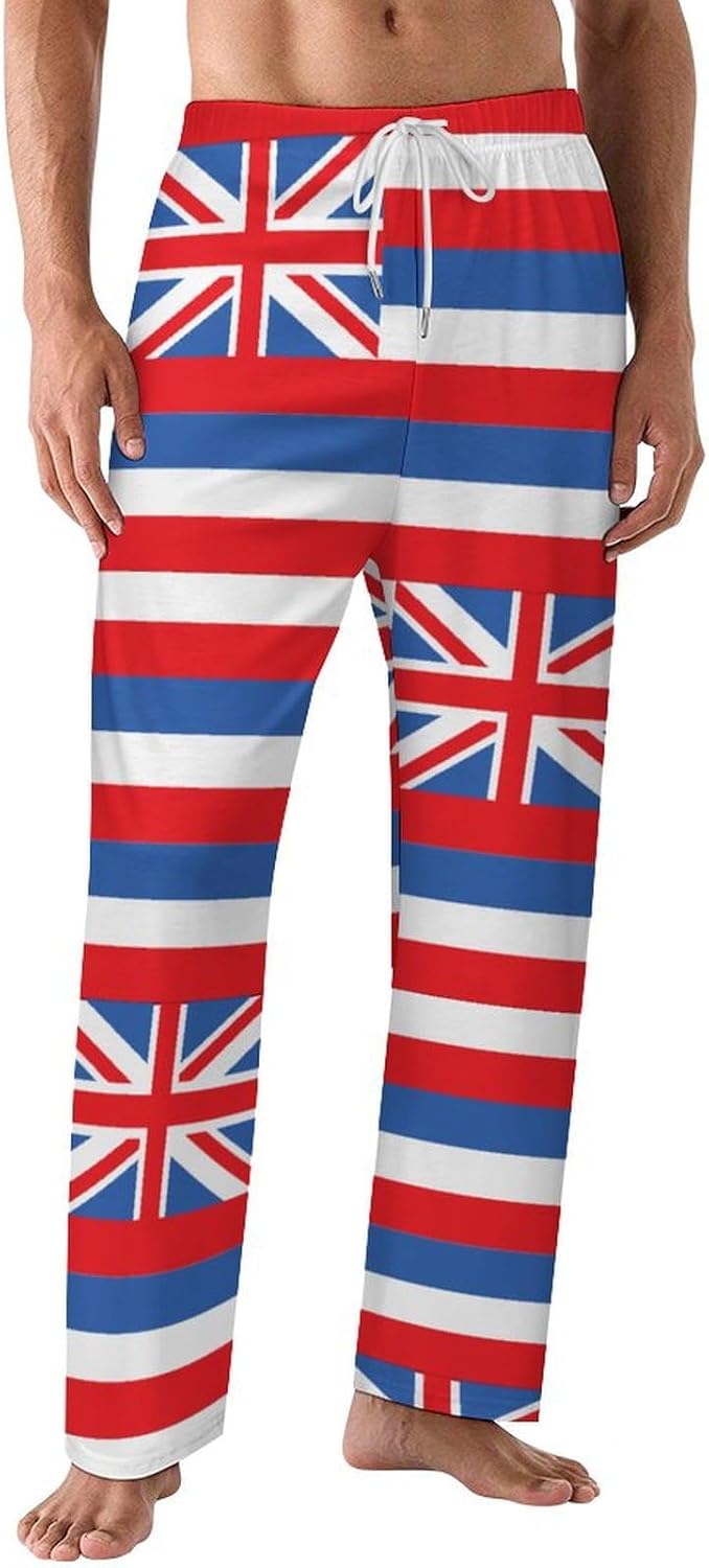 Zakqeik Mens Pajama Pants Jamaica Flag Lounge Pants Pajama Bottoms Home Sleepwear with Pockets