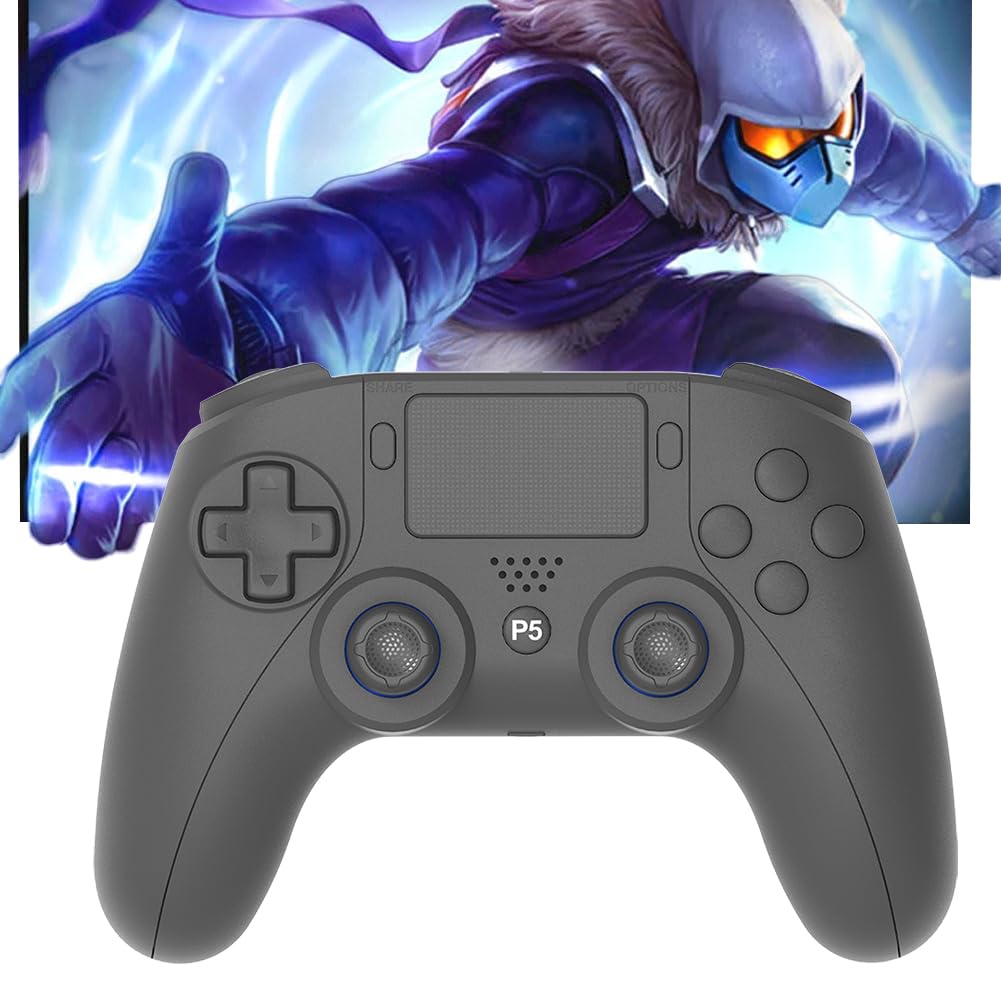 Controller wireless a doppia vibrazione per PS5 e PC Game Control con touchpad e gamepad Bluetooth 4.0