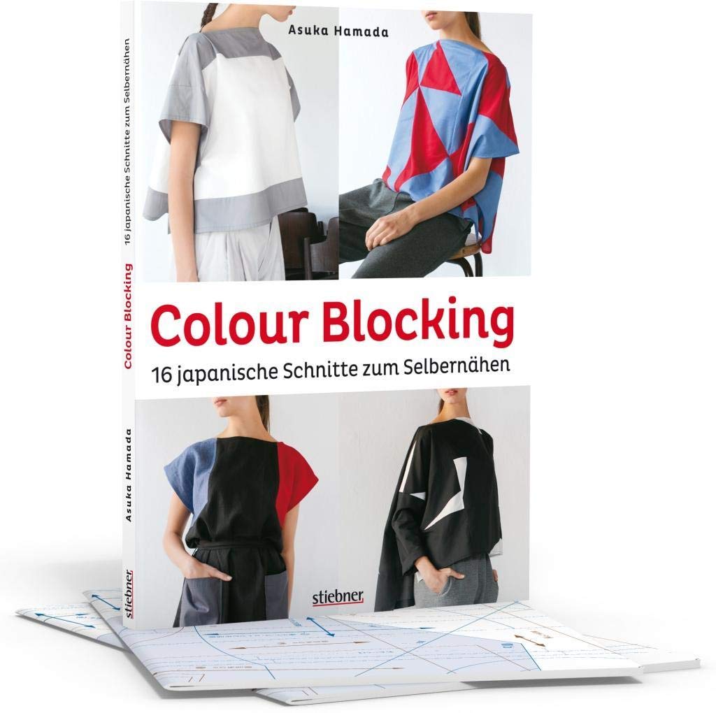 Colour Blocking: 16 japanische Schnitte zum Selbernähen in europäischen Größen
