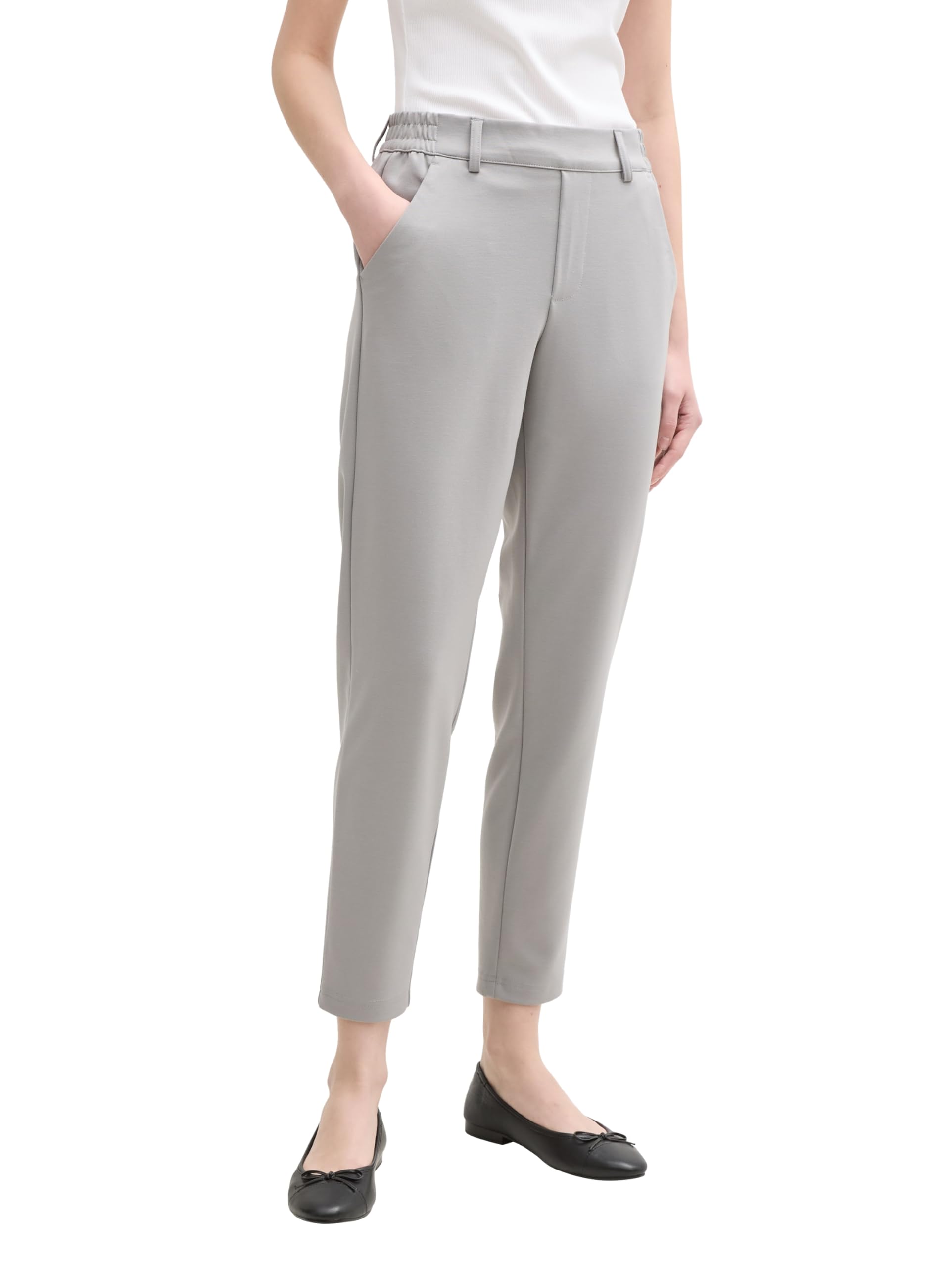 Tom Tailor Denim Damen Jersey Relaxed Fit Jogger Hose