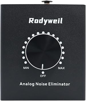 Noise Gate, Mic Preamp Noise Reducer,Threshold, Ultra Low Noise Eliminator for Home Studio Beginners, Clear Recording & Podcasting with XLR to TRS cable
