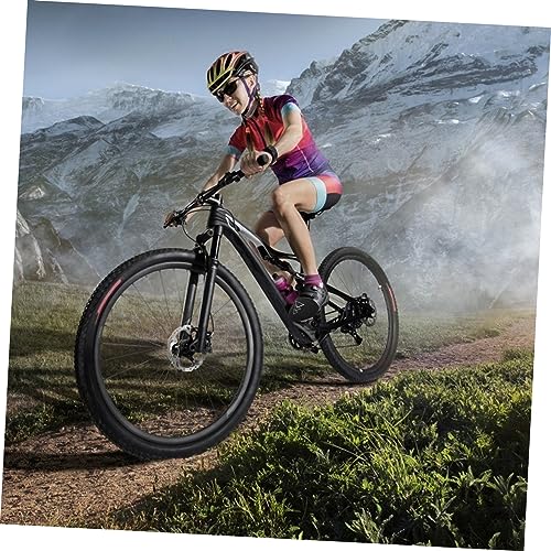 Par de fundas para calzado de ciclismo al aire libre para hombre, cubrebotas semicubiertas resistentes al viento con triángulos reflectantes para mayor visibilidad miniatura 2
