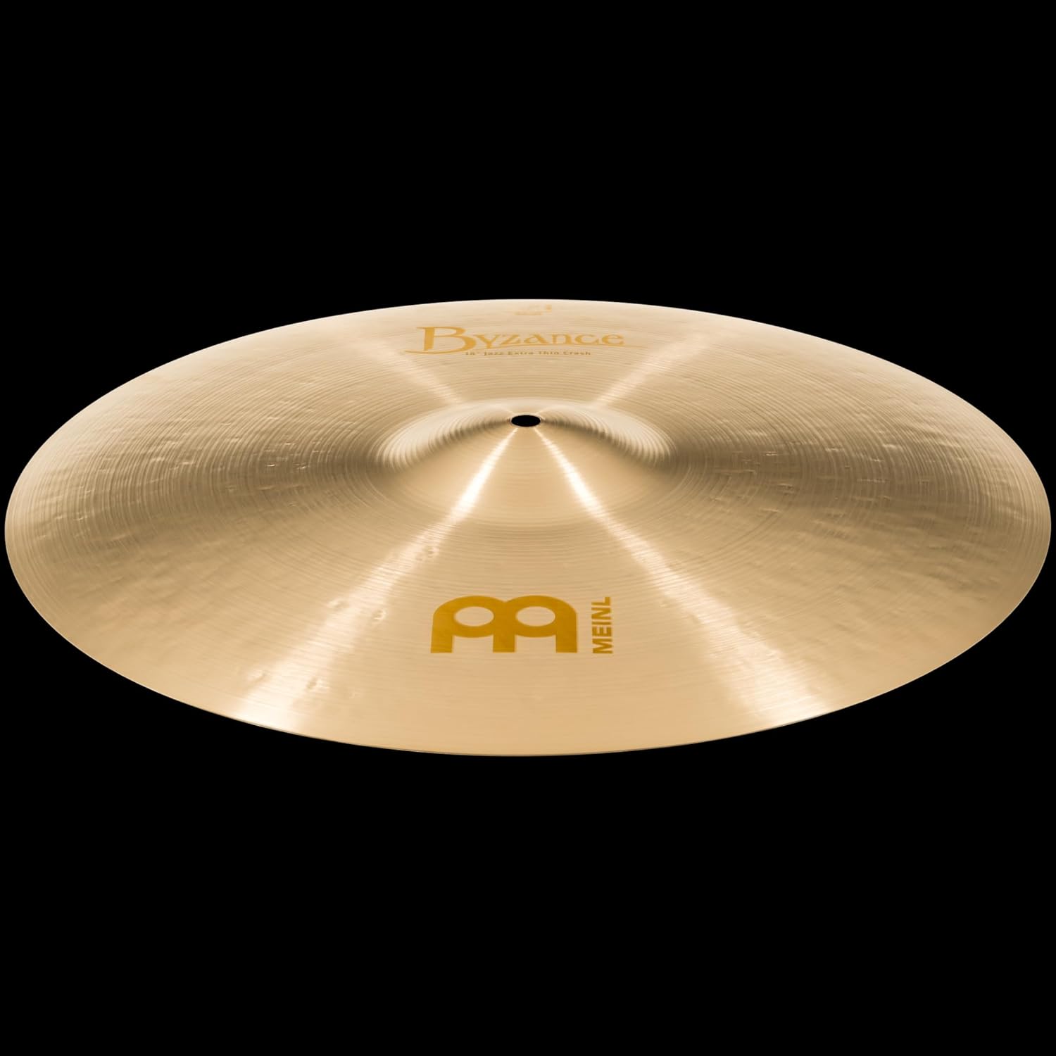 Byzance 18" Jazz Extra Thin Crash — MADE IN TURKEY — Hand Hammered B20 Bronze, 2-YEAR WARRANTY