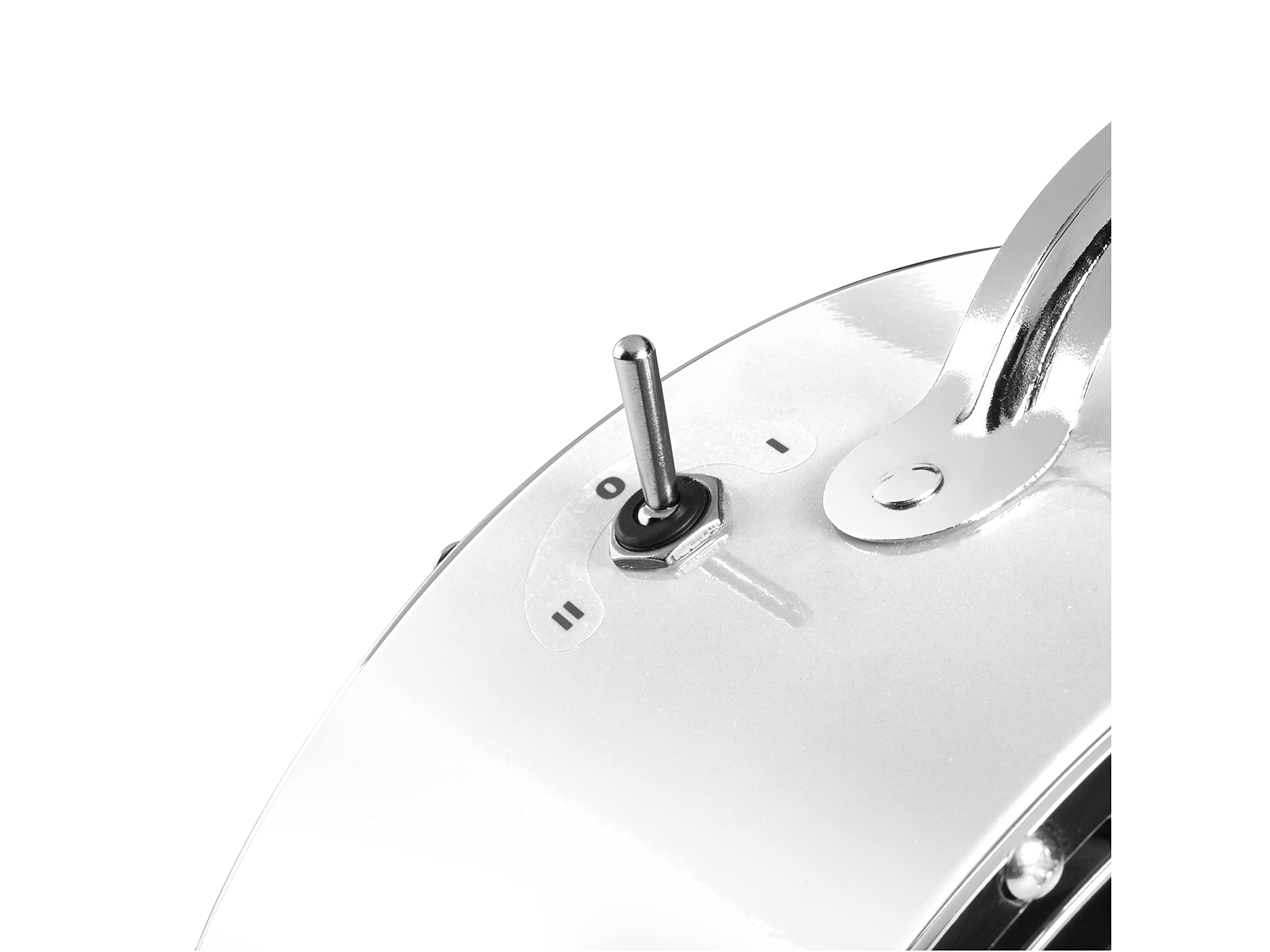 Tristar Retrò VE-5967 Ventilatore da Tavolo, 20 W, 49.5 decibel, Metallo, 2 Velocità, Bianco