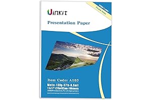 Uinkit 11x17 Tabloid Paper for Laser and Inkjet Printers