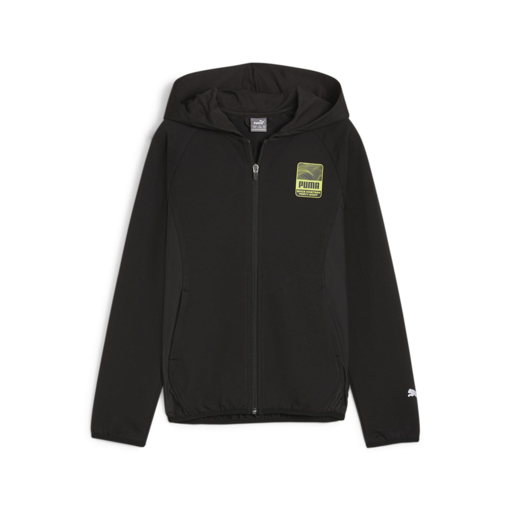 Sweat à capuche zippé TR B PUMA Active Sports modèle mixte coupe standard - 3