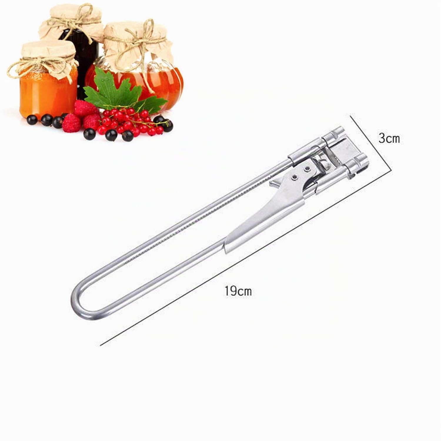 SUOXU Apriscatole Manuale in Acciaio Inossidabile, Multifunzione Professionale per Lattine da Cucina