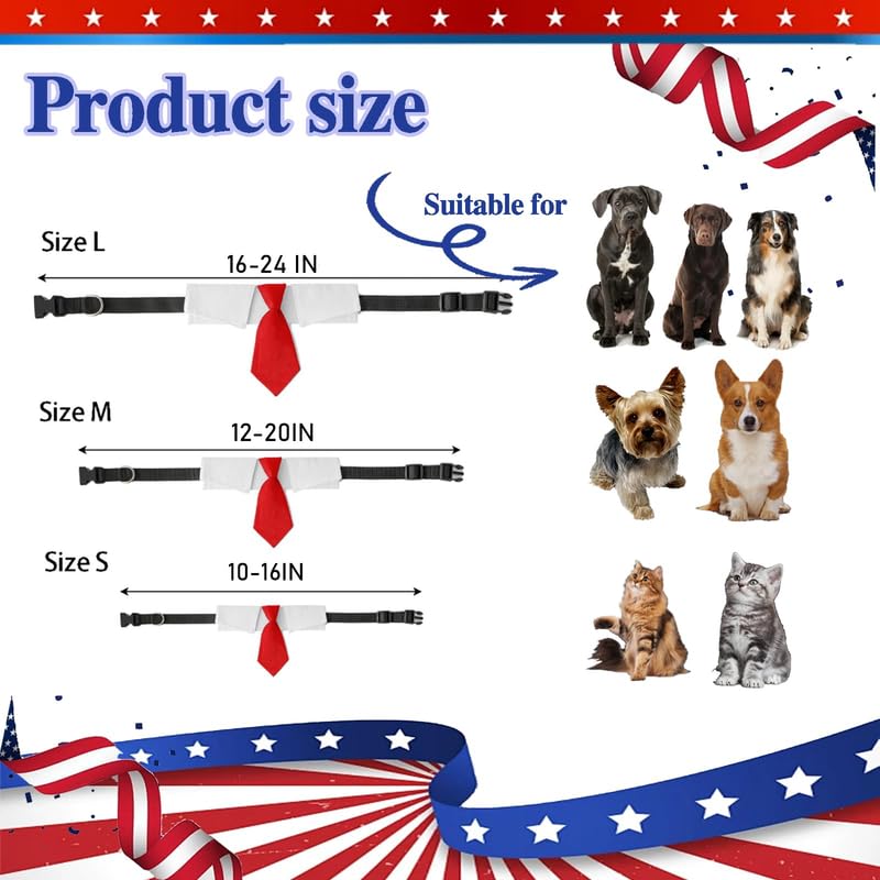 Disfraz para Mascotas Peluca Rubia con Corbata Talla S miniatura 4