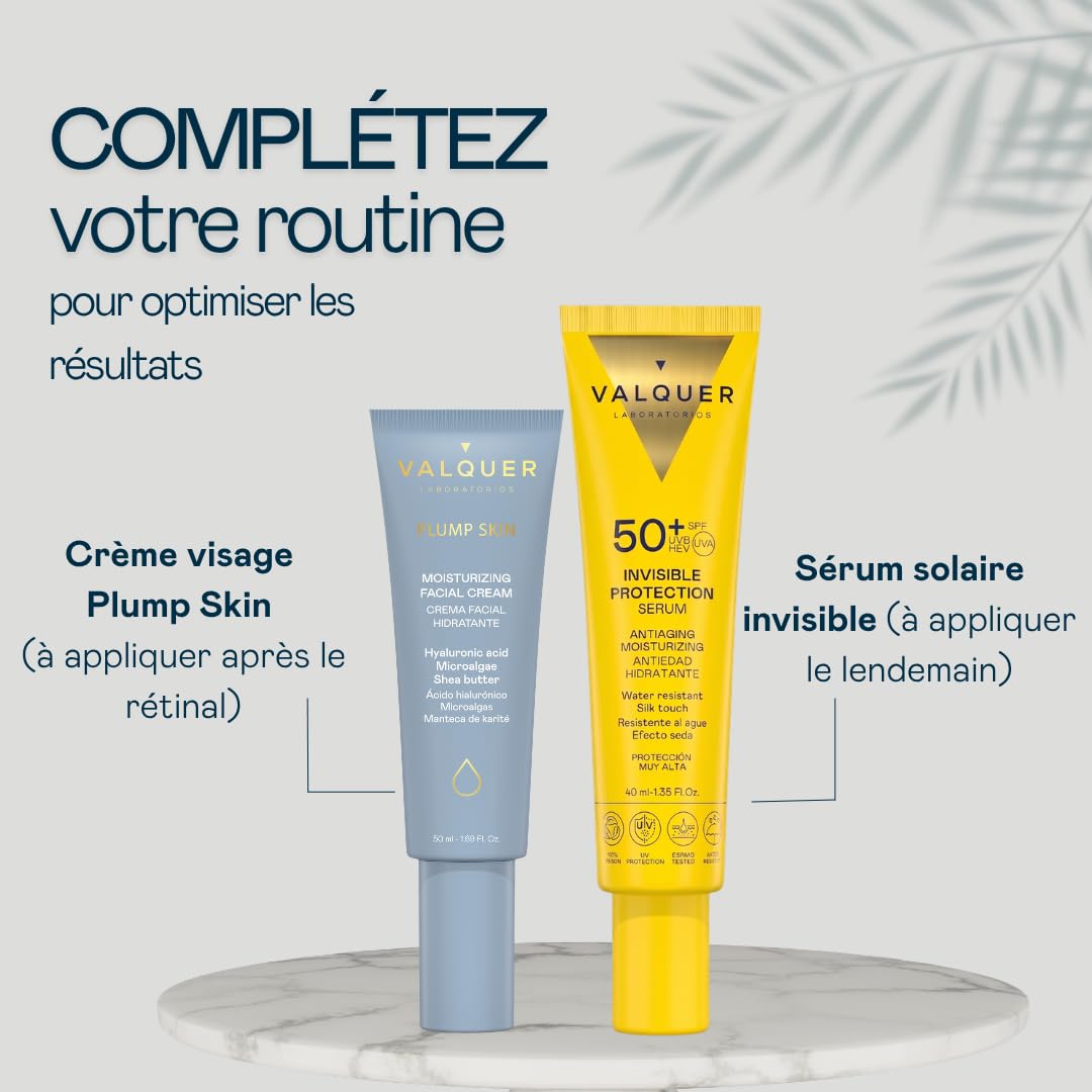 VALQUER Crème De Nuit Anti-Âge Au Rétinal 0,1% Vitamin A-Sleep | 30 ml
