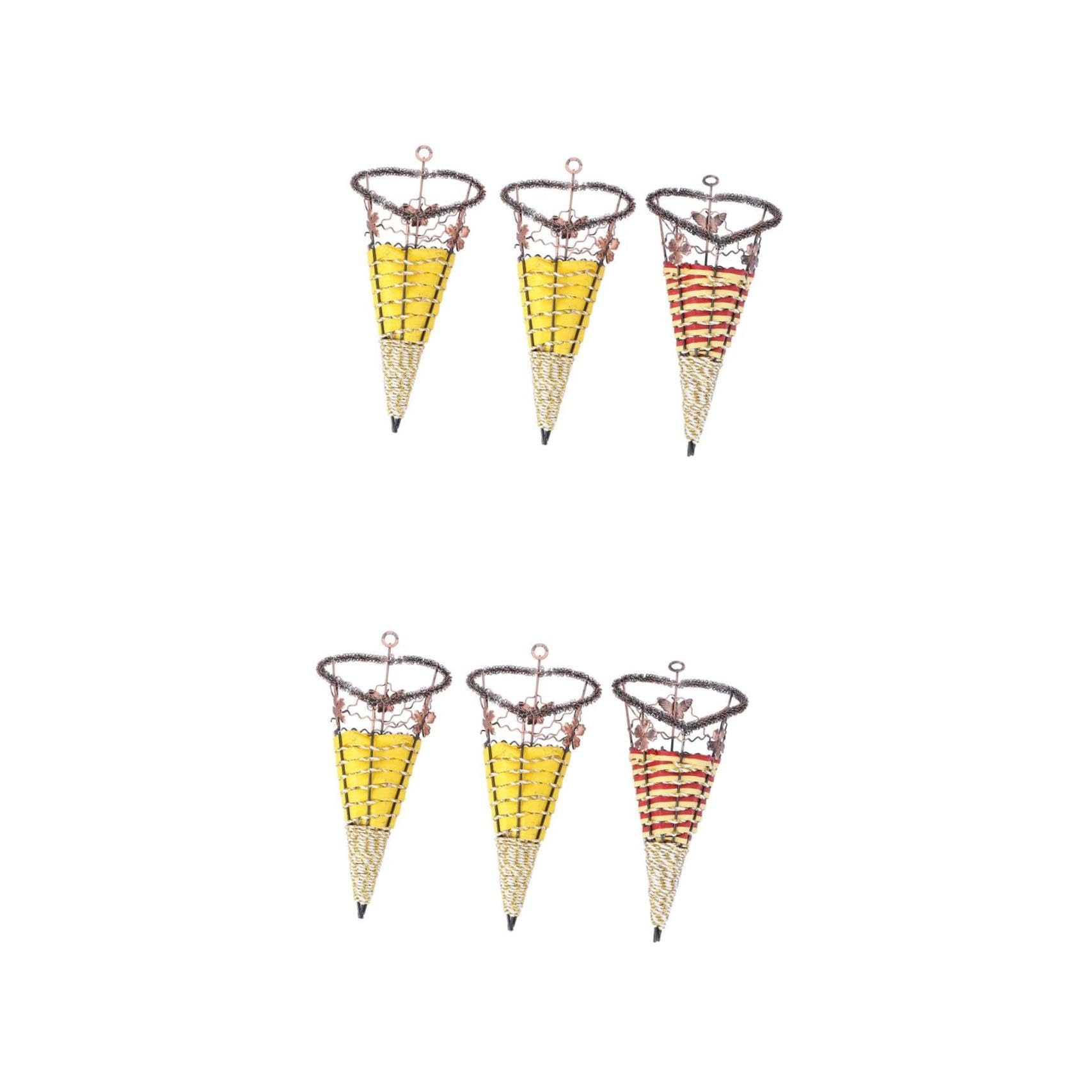 Cache-pot suspendu interieur lot de 2 paniers pour decoration salon