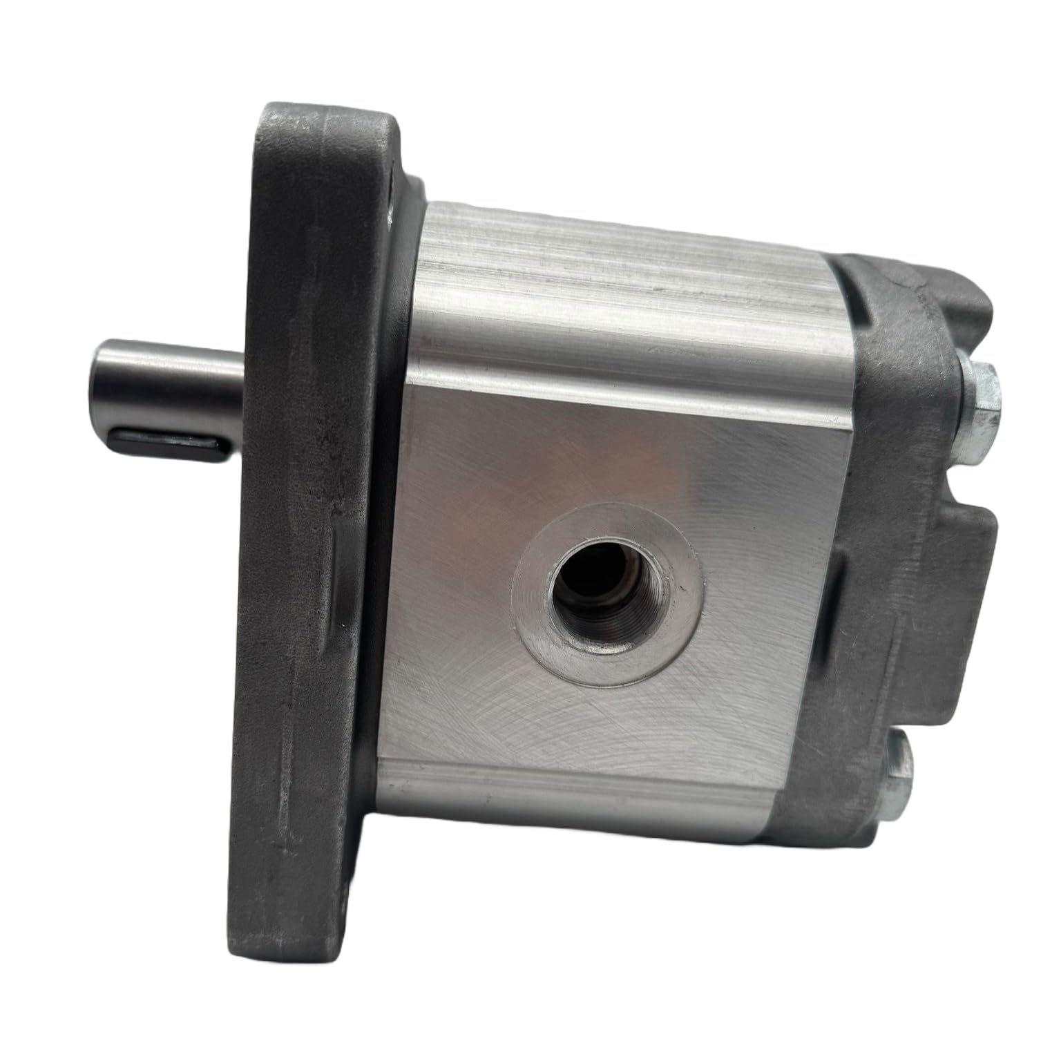 Bomba Hidráulica 30 L/min, Eje Recto Ø22,2 SAE B, Puertos GAS, Brida Europea, Montaje Europeo marca Hydrosila. Bomba para Tractor, Bomba para Prensa Hidráulica y Grupo Hidráulico
