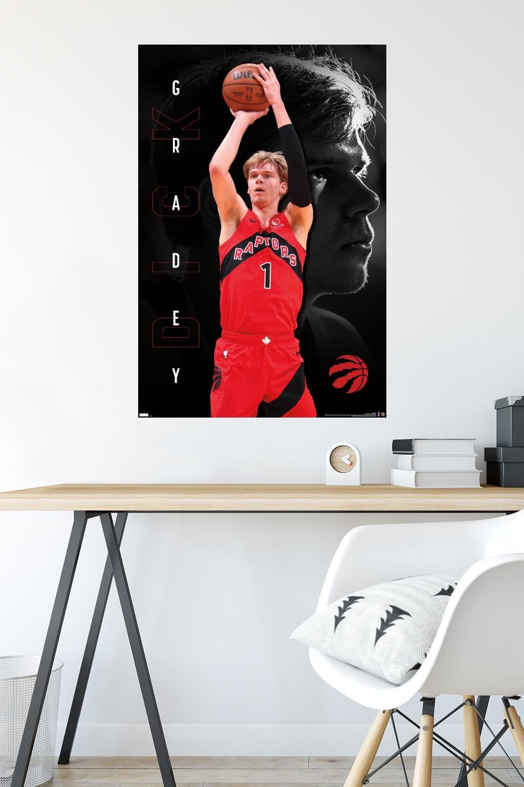 Amazon.com: Trends International NBA Toronto Raptors - Gradey Dick