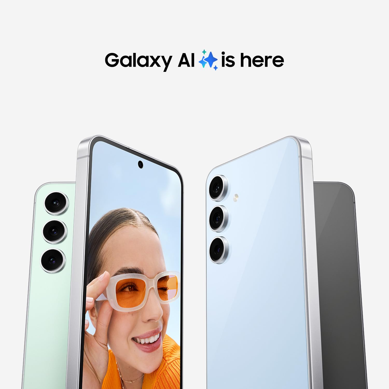 Samsung Galaxy S24 FE AI Smartphone ohne Vertrag, AI Handy mit Android, 8 GB RAM, 128 GB Speicher, 50-MP-Kamera, Lange Akkulaufzeit, Graphite, 36 Monate Herstellergarantie [Exklusiv bei Amazon]