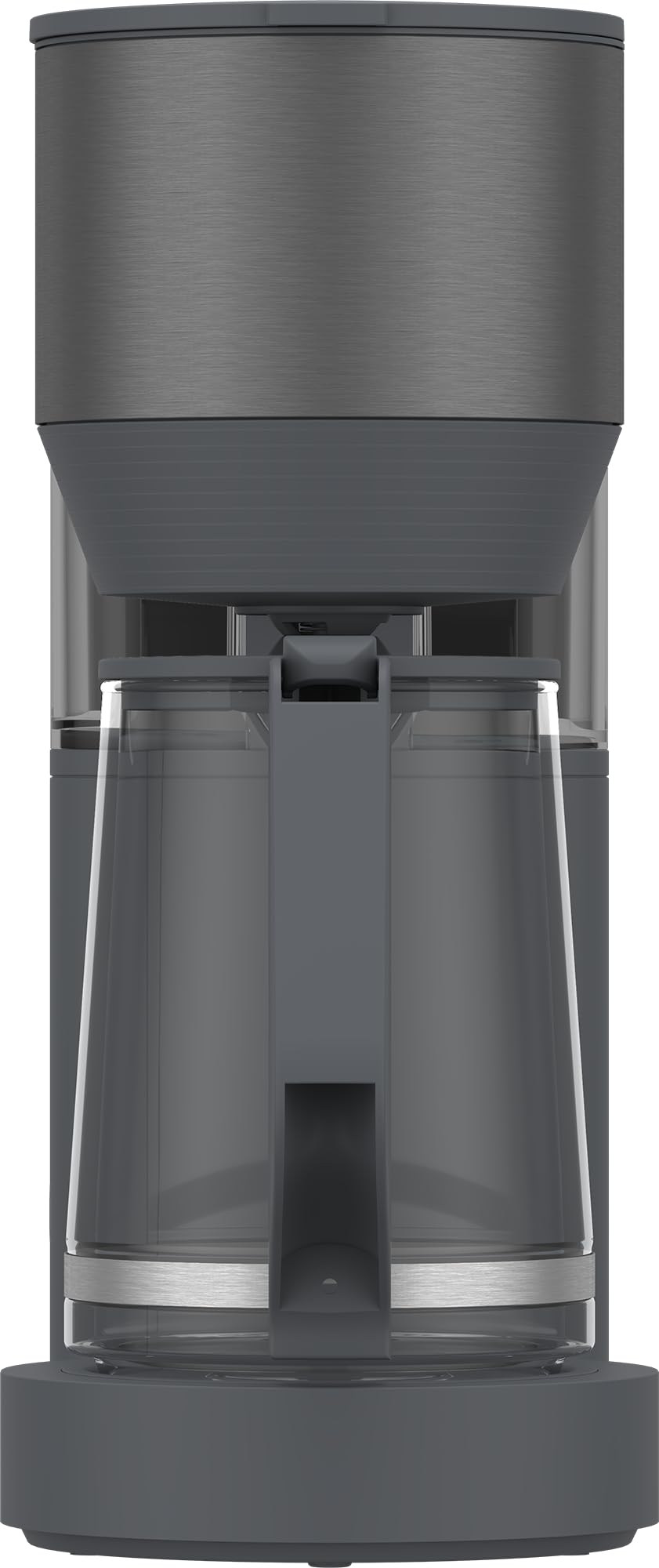 GRUNDIG KM 7340 - Macchina da caffè con filtro, potenza 1150 W, funzione antigoccia, funzione aroma, spegnimento automatico, filtro permanente, 1,25 litri, caraffa in vetro da 10 tazze, Dark Inox