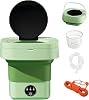 Portable Washing Machine 14.7L - Compact Folding Washer for Clothes, Towels, Socks & Underwear - Lightweight, Ideal for Camping, RV, Travel & Small Spaces Laundry Solution