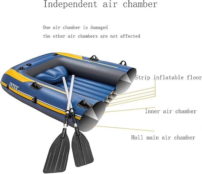 Bote Inflable Resistente para Pesca y Recreación miniatura 5