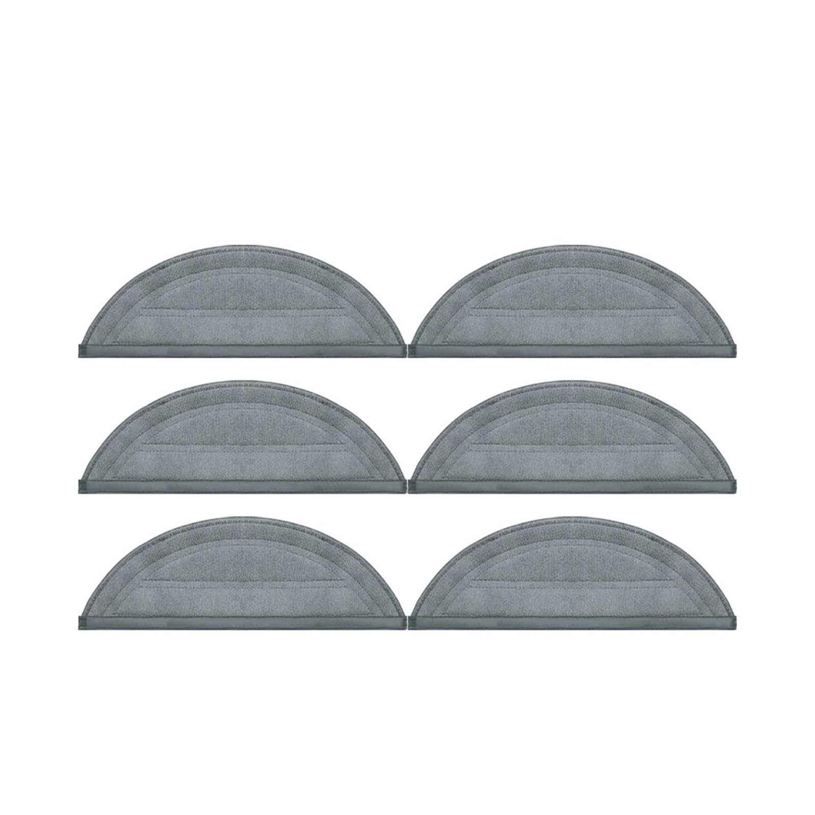VIXWDRUTY Compatible For Roborock，Compatible For Saros，10, S9 Maxv Ultra Robot Vacuum Cleaner Accessories Spare Parts Replacements Mop Cloths Mop Pads(Big 6PCS)