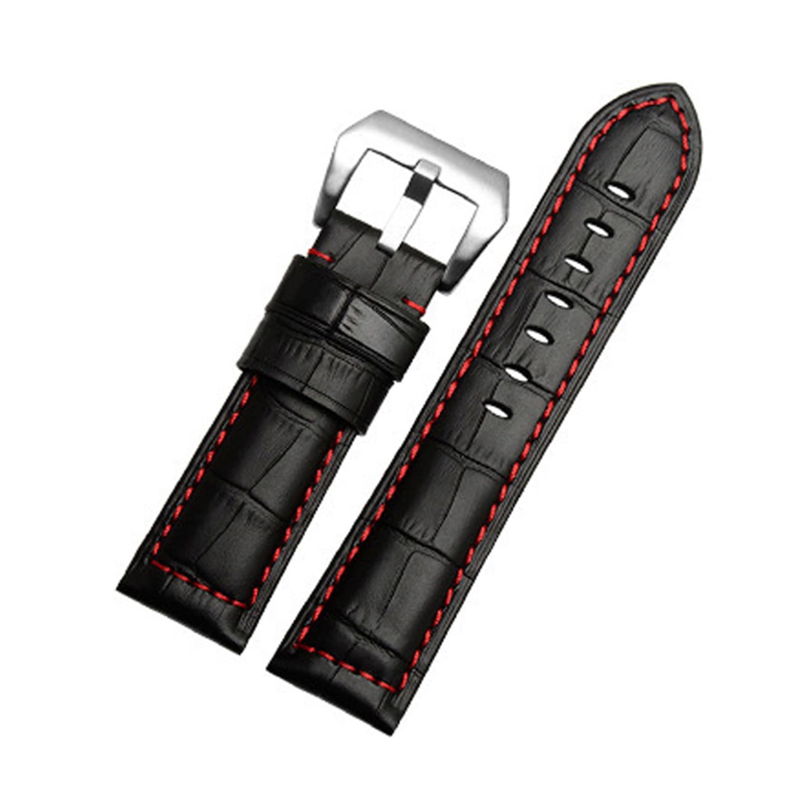 Bracelet de montre à dégagement rapide, bracelet de montre en cuir 22/24/26 mm, bracelet de montre de remplacement