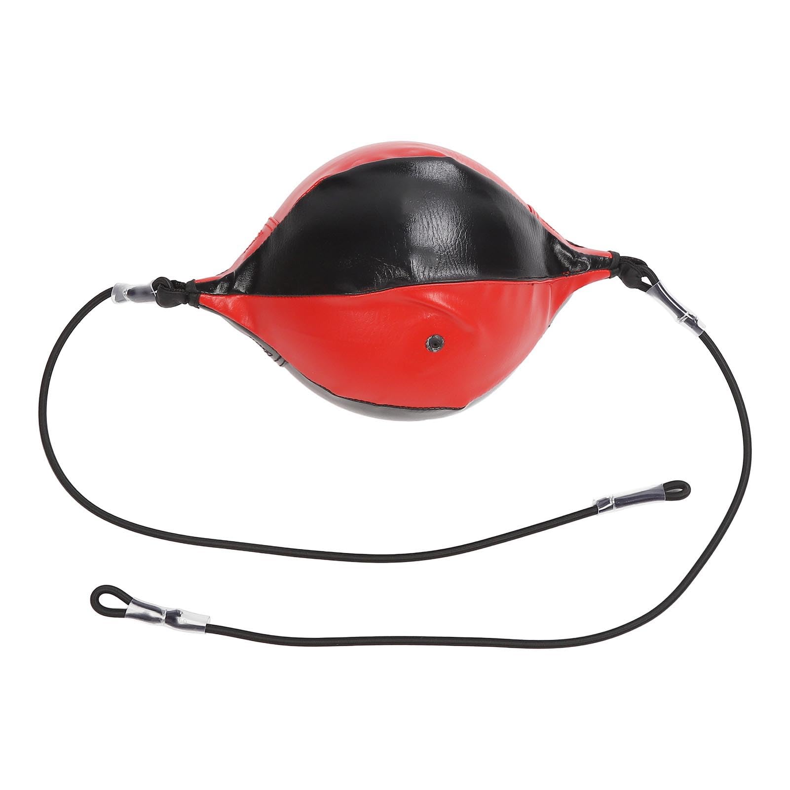 Double End Punching Ball Speed Bag, BoxingBall with Headband, Difficulty Levels,and Agility Training Hand Eye Coordination, Suitable for All Levels Boxing