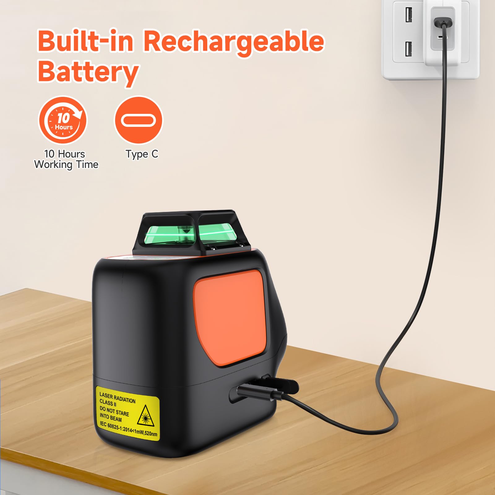 DOVOH Laser Level - Precise Plumb Dots -4