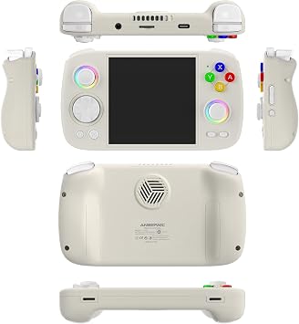 Aivuidbs rgcube Games Handheld 3.95 Inch Multi-Touch Screen Android 13 System Video Game Console Unisoc T820 Processor 5200mAh Battery NO Game Card