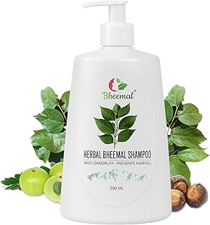Bheemal Herbal Shampoo | Daily Herbal Shampoo with Himalayan Bheemal (Grewia optiva) | Strengthens Roots, Controls Dandruf...