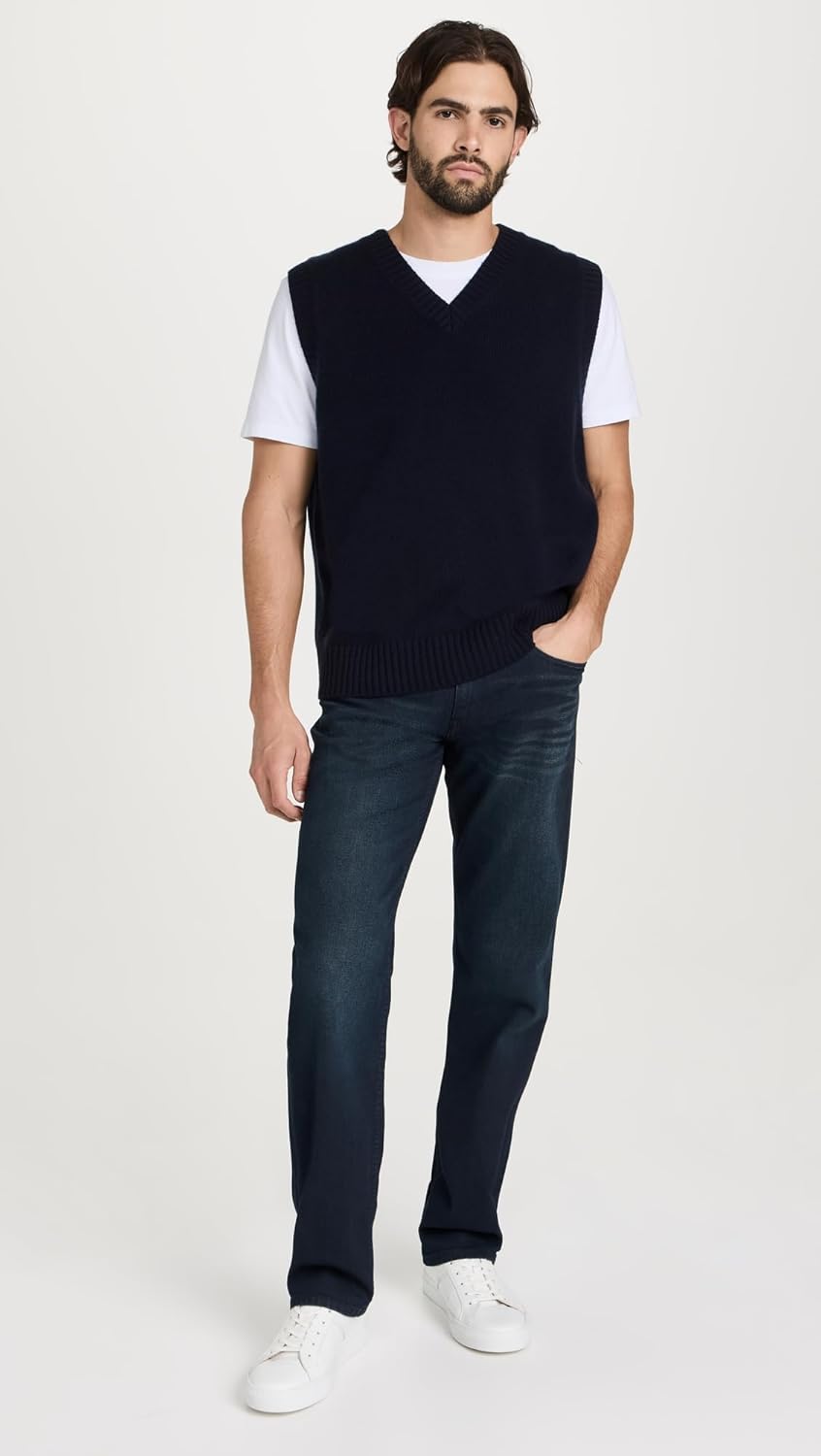 PAIGE Men's Doheny Relaxed Straight Jeans