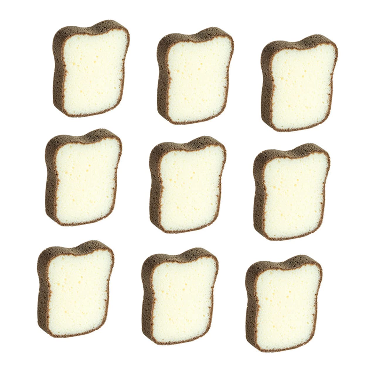 sponges， 6Pcs Washing up Sponge, Non Scratch Kitchen Cleaning Cloth Body Wash Scrub Pads