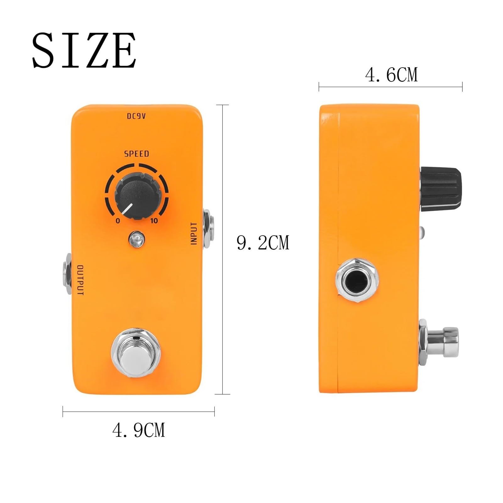 Efekt Gitarowy True Bypass Mini Monophonic Akcesoria