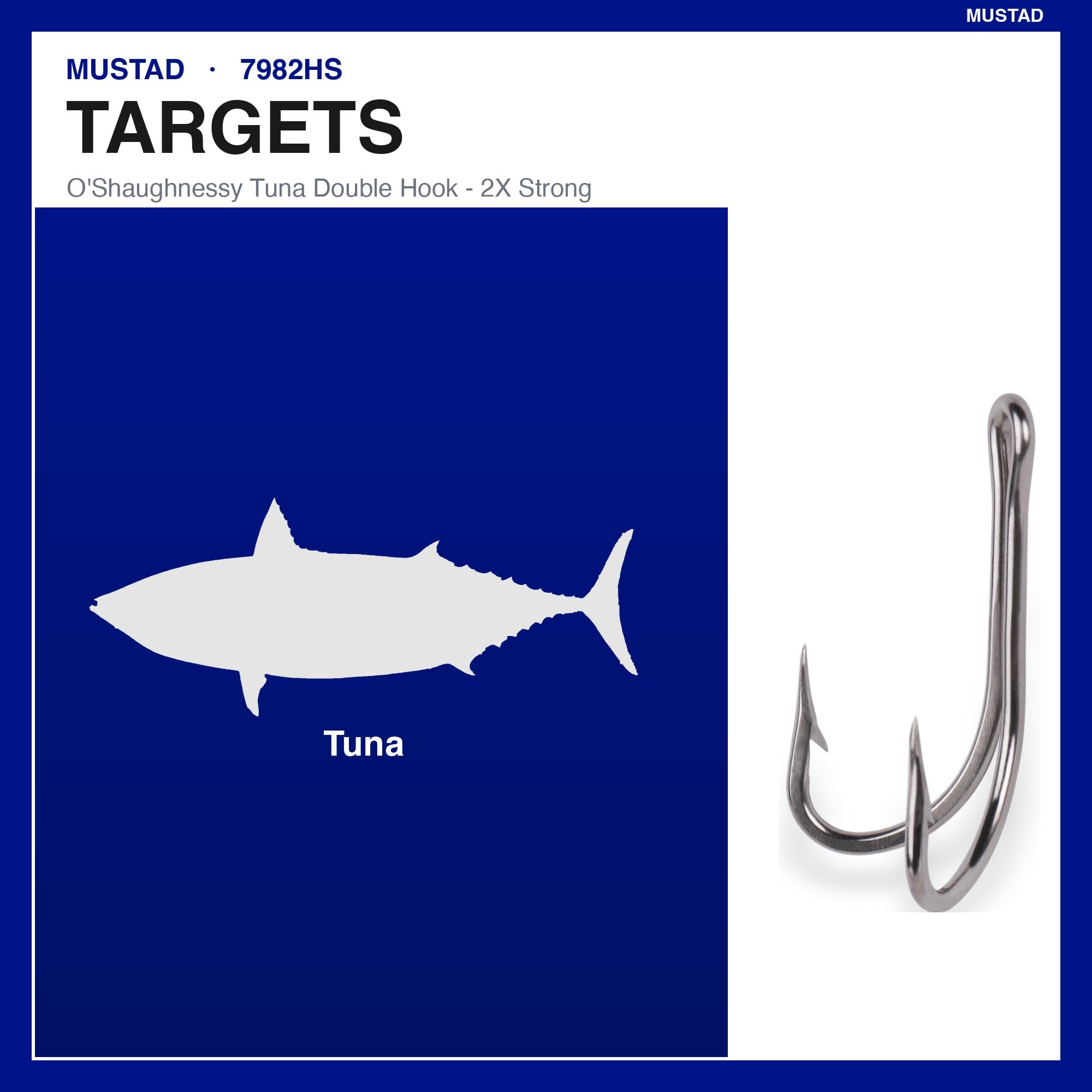 Mustad Gancho Doble Extra Dublin Point