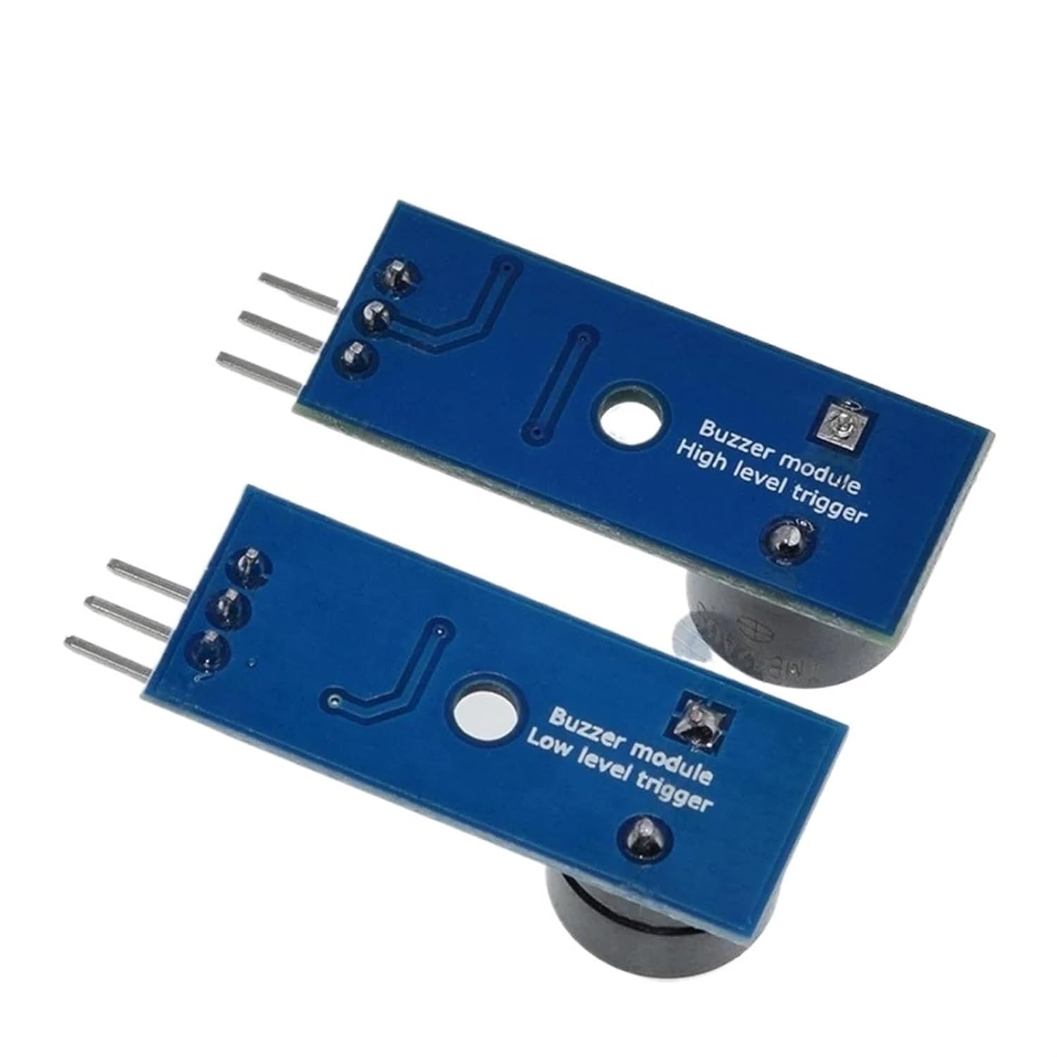 Active/Passive Buzzer Module DIY Kit Active Buzzer Bow Bevel Modules(Active High Level)