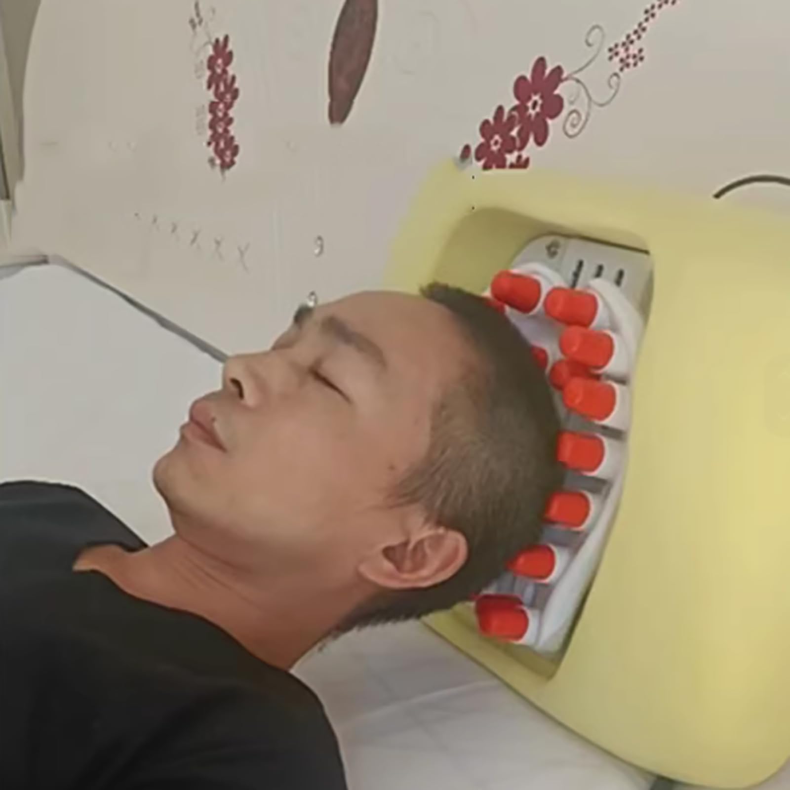 Cuscino Massaggiatoreelettricopercuoiocapelluto,massaggiatore Portatile Per Collo E Schiena,7 Velocità Regolabili E Temporizzazione 15-45 Min,rilassare I Nervidelcuoio Capelluto,personnoprofondo