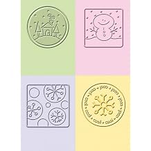 Provo Craft Cuttlebug 2"X2.75" Embossing Folder Set-Winter Jelly