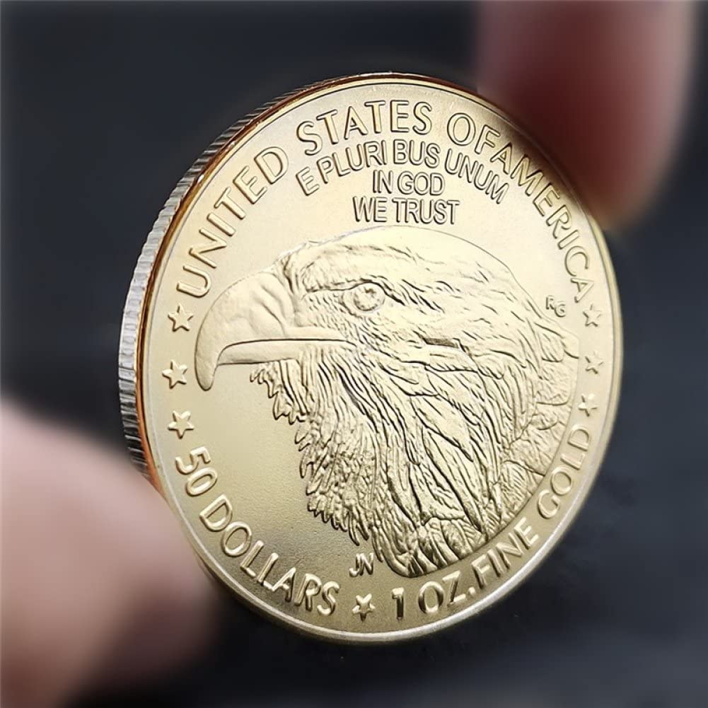 Moneta Antica della Statua della libertà 2022 USA Liberty Eagle Moneta Un Dollaro Monete Commemorative Monete Collezione Americane Decorazioni per Casa