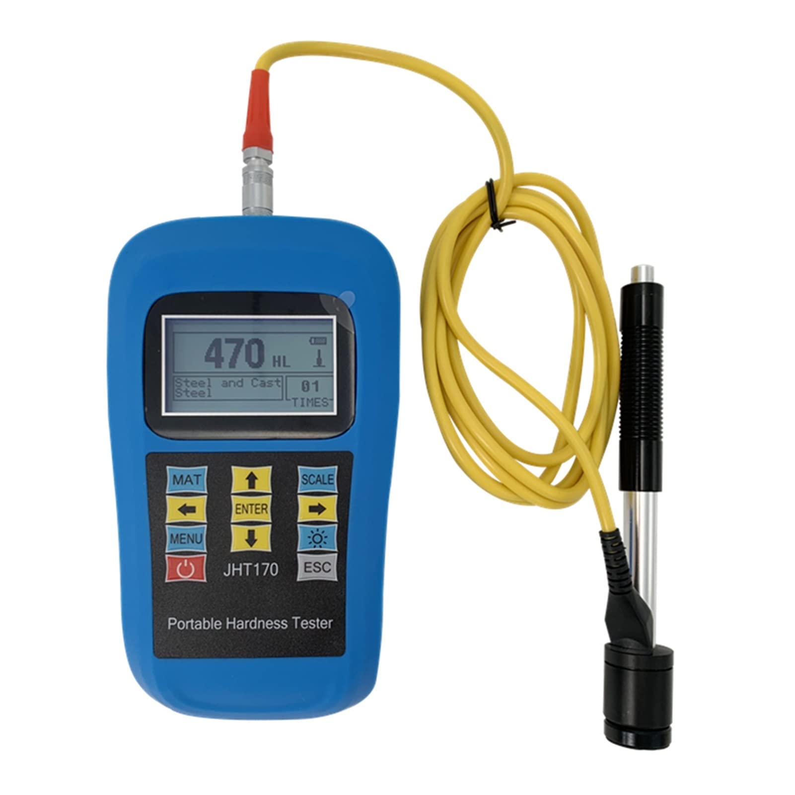 Buy HEQIEYONGP JHT170 Portable Hardness Tester Leeb Metal Digital HL