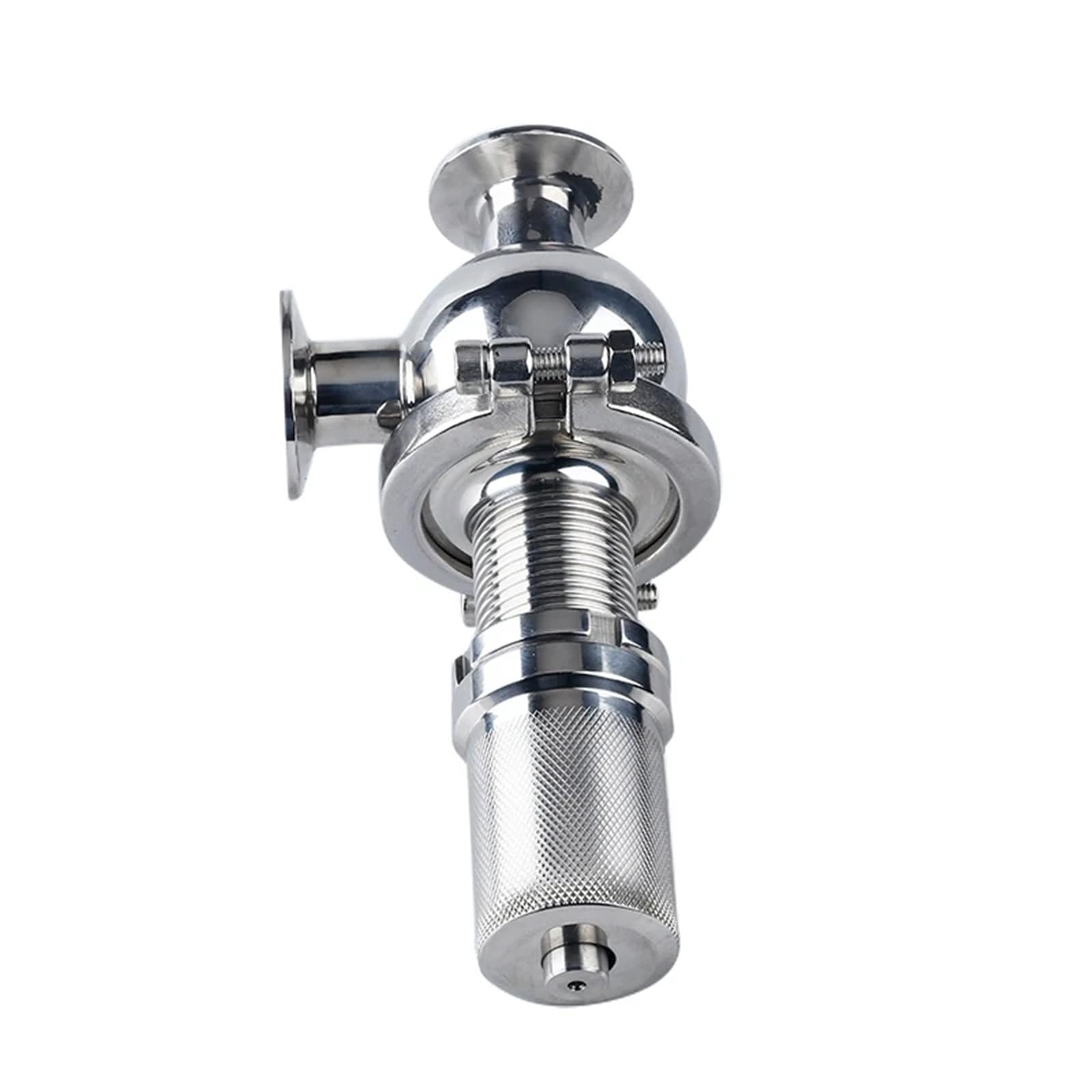 Belovek One Color 1-1/4" Sanitary Stainless Steel 304 Clamp Od 50.5Mm Safety Valve For Food Polished