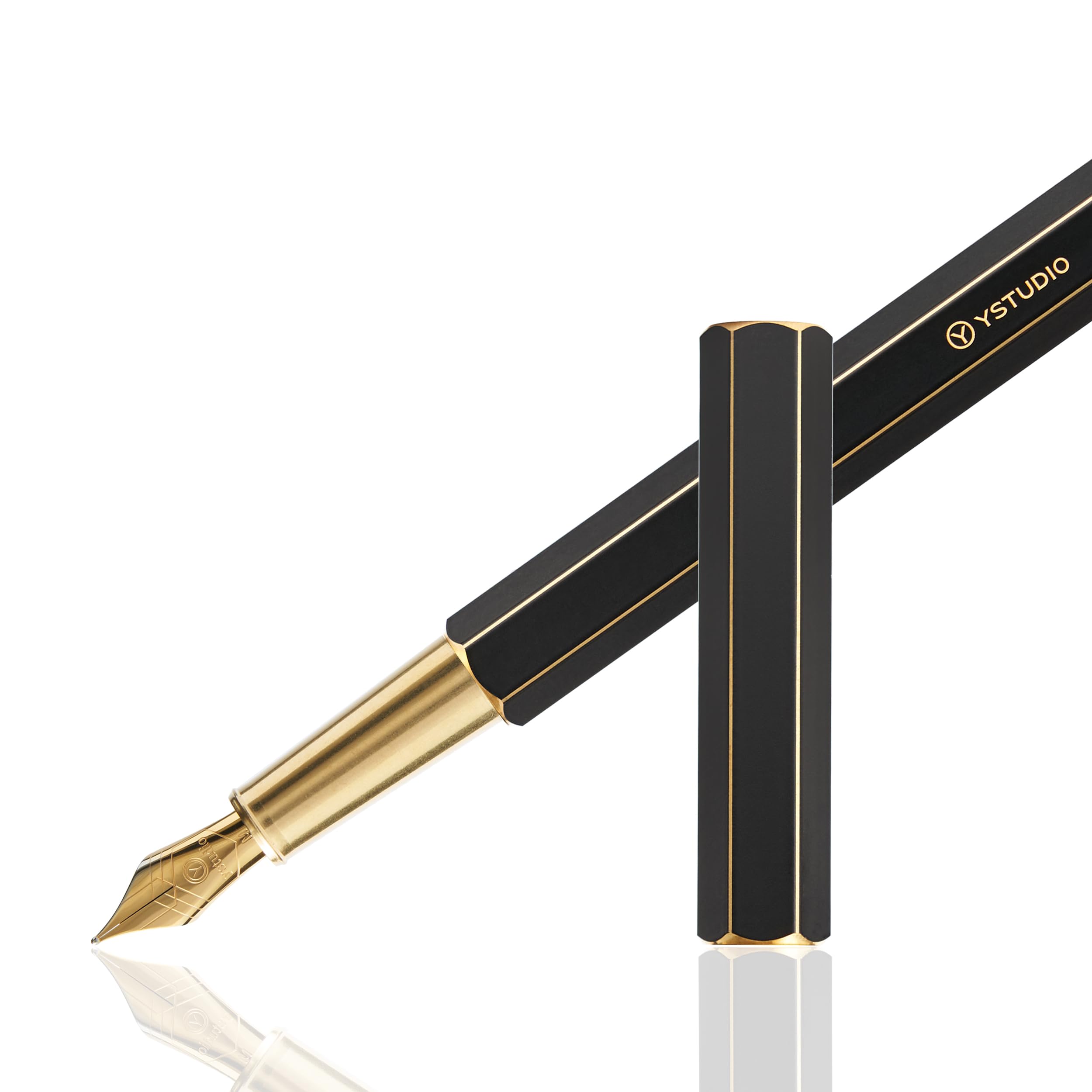 ystudio Classic Revolve ボールペン Classic Revolve-Rollerball Pen-Brass - YSTUDIO