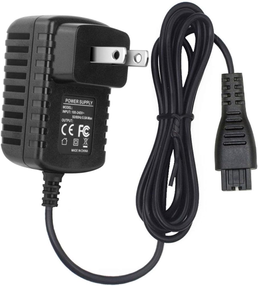 5.4V Power Cord for Panasonic 3 4 5 Shaver Electric Blade Charger for ES-LV65-S ES-LA93-K ES-RT51-S ES-LA63-S ES-LV95-S Power Charger Replacement Power Cord Supply for Panasonic Razor